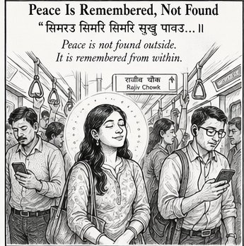 Peace Is Remembered, Not Found