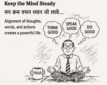 Keep the Mind Steady
