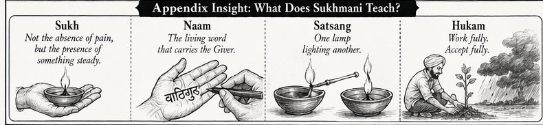 Appendix Insight: What Does Sukhmani Teach?