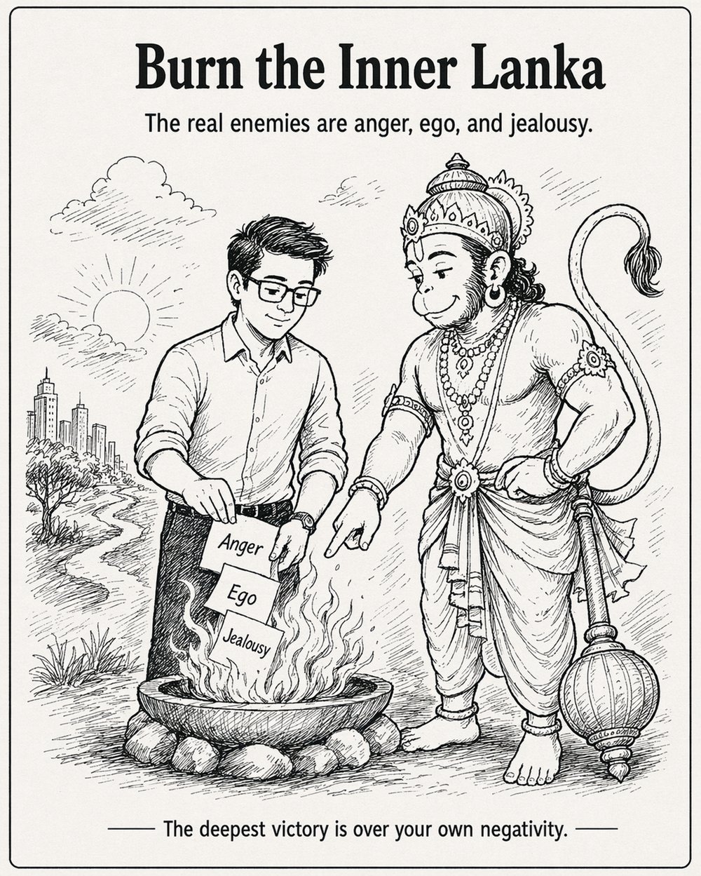 Burn the Inner Lanka