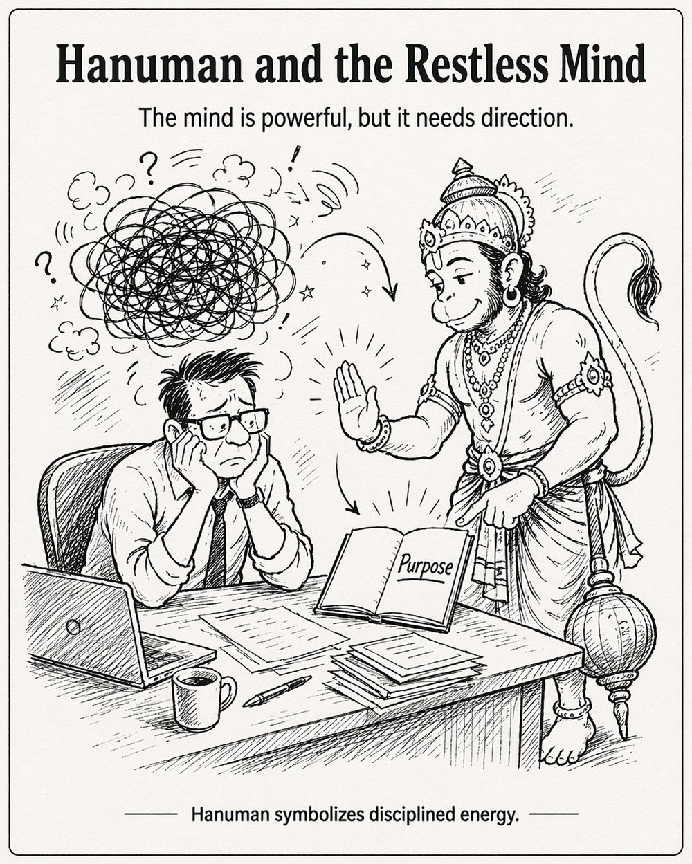 Hanuman and the Restless Mind