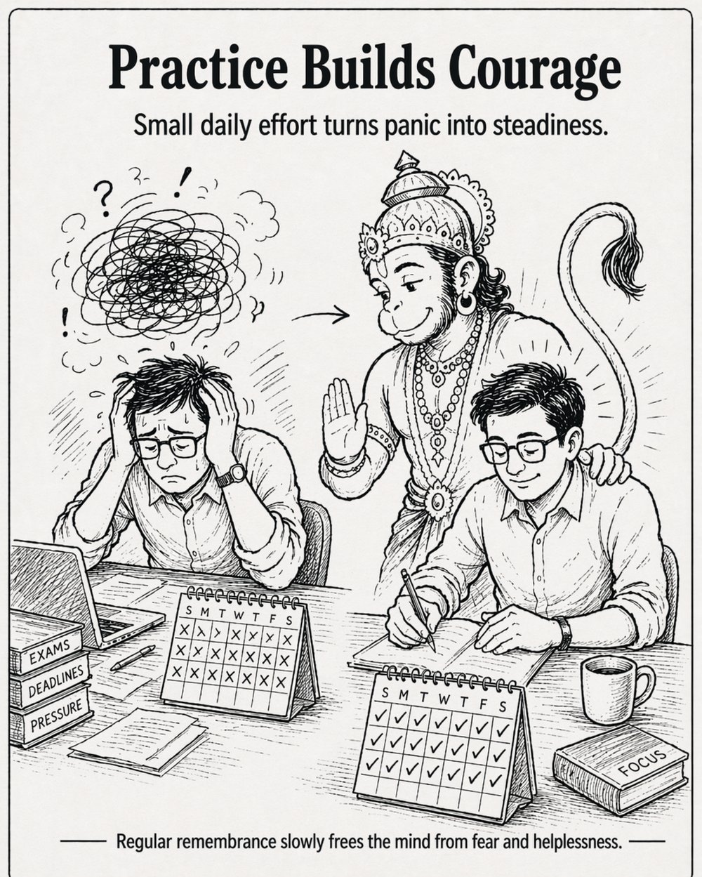 Practice Builds Courage