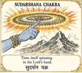 Time itself spinning in the Lord's hand