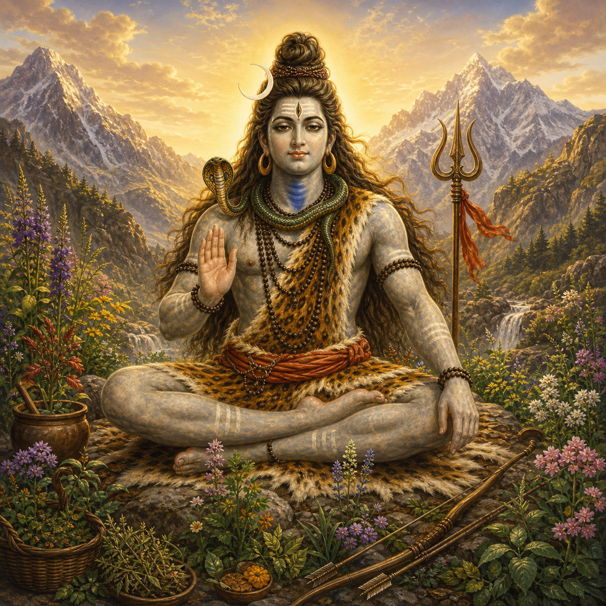 Rudra, physician of physicians, remover of disease