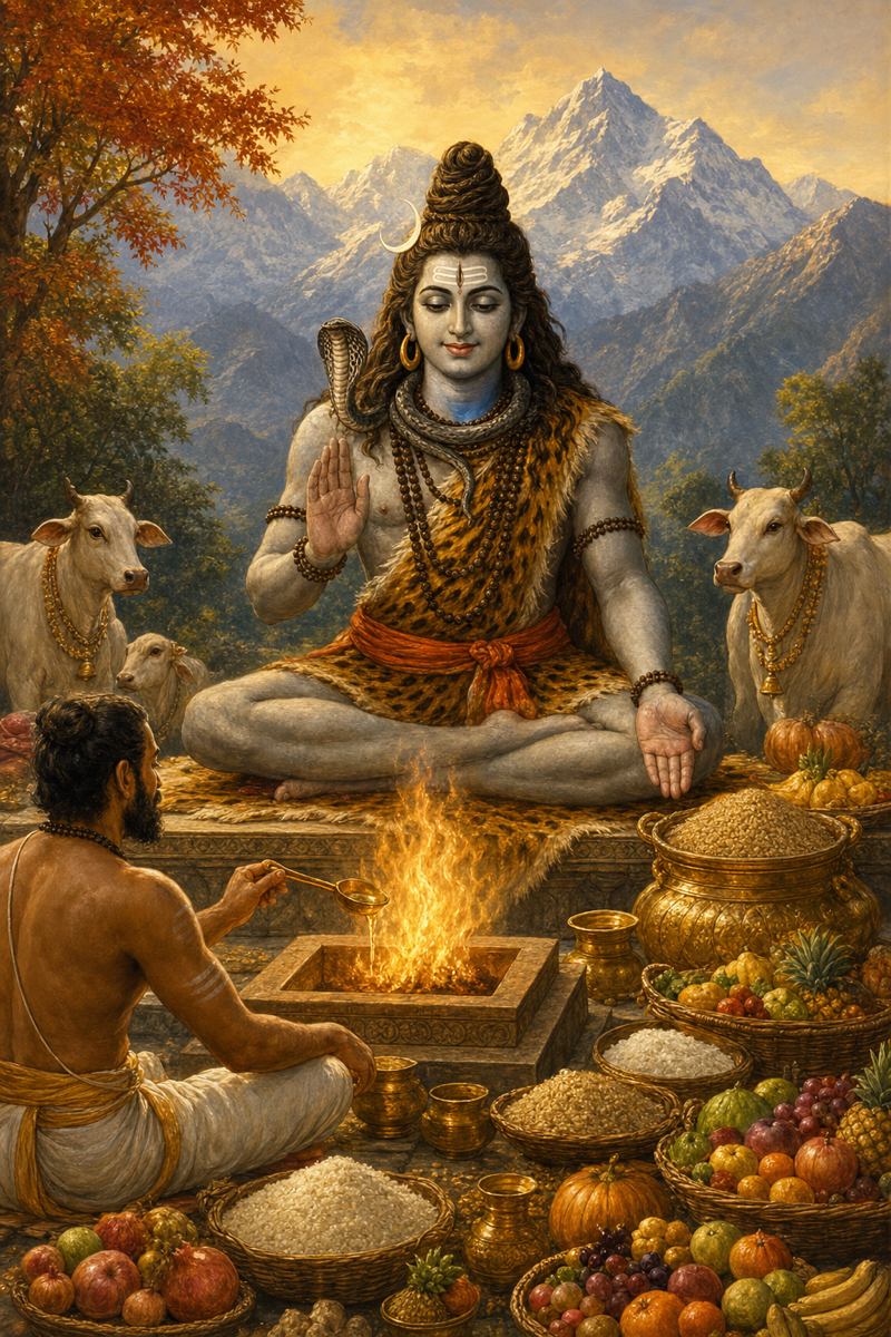 The Chamakam, a prayer for abundance