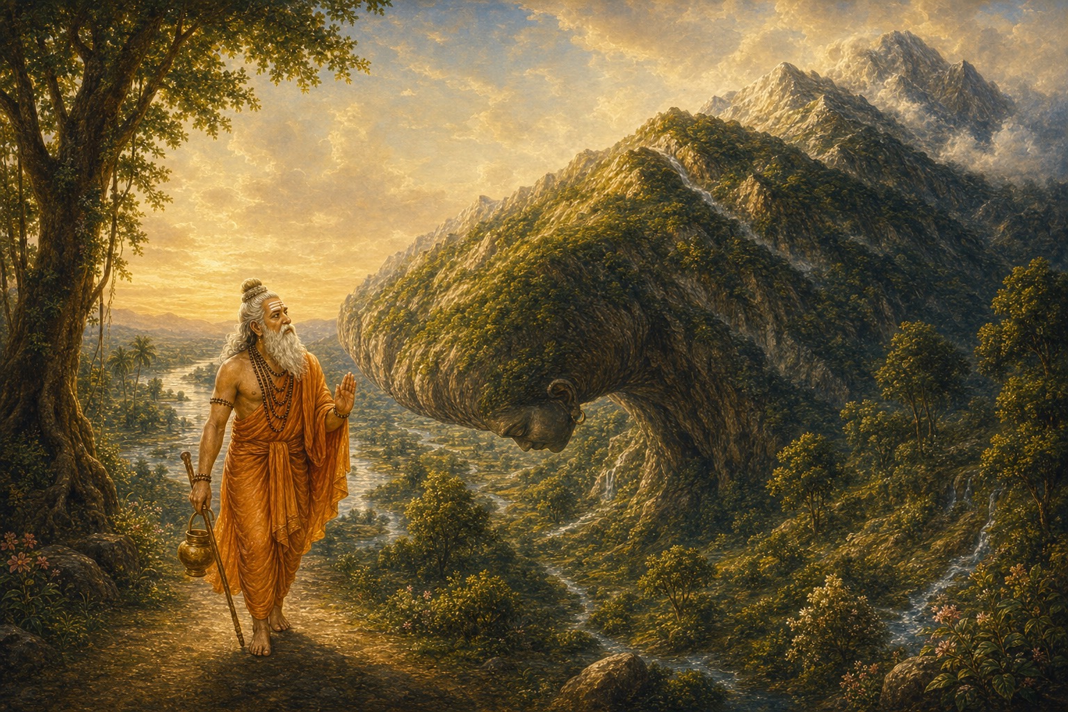 Vindhya's pride and Agastya