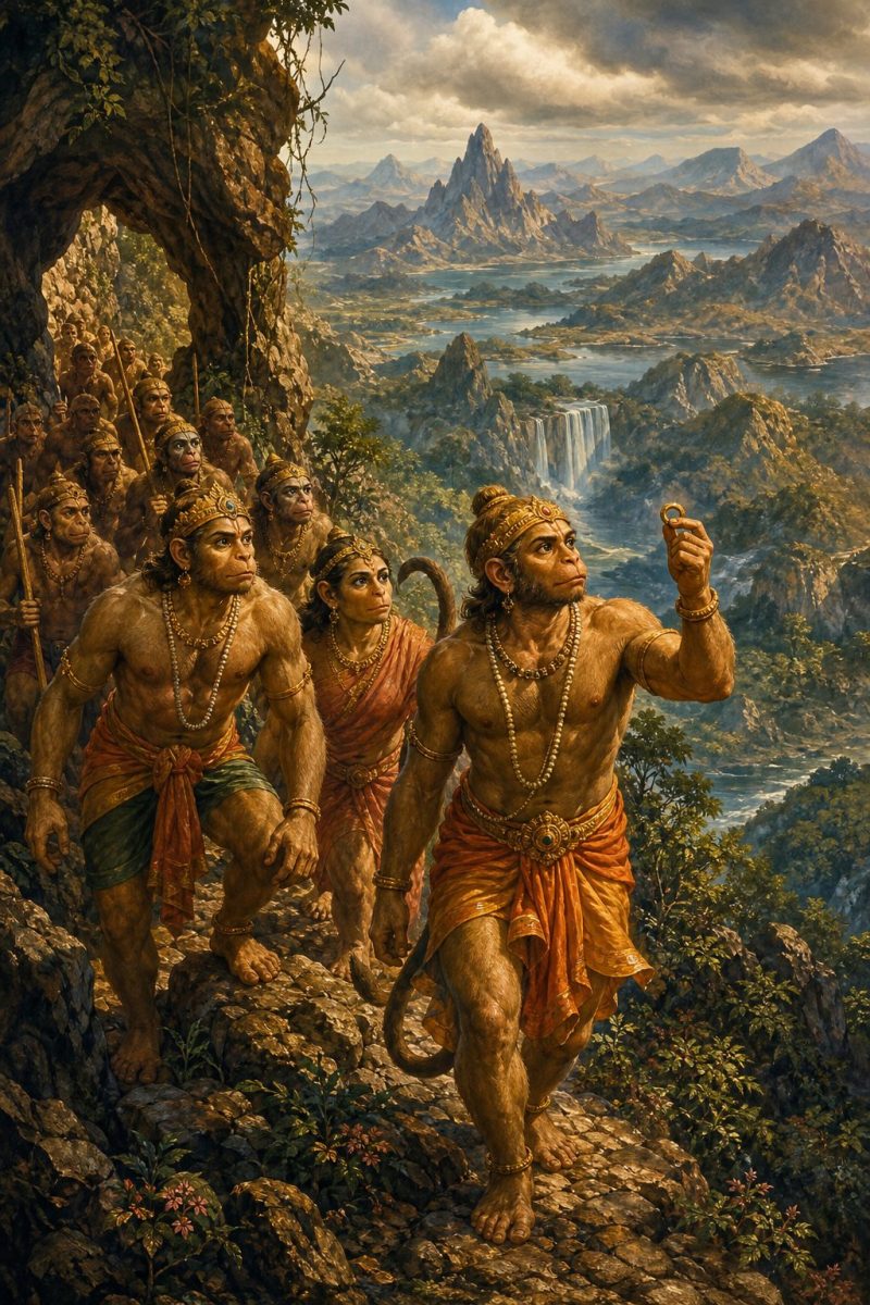 अध्याय 18: संपाति, समुद्र-तट