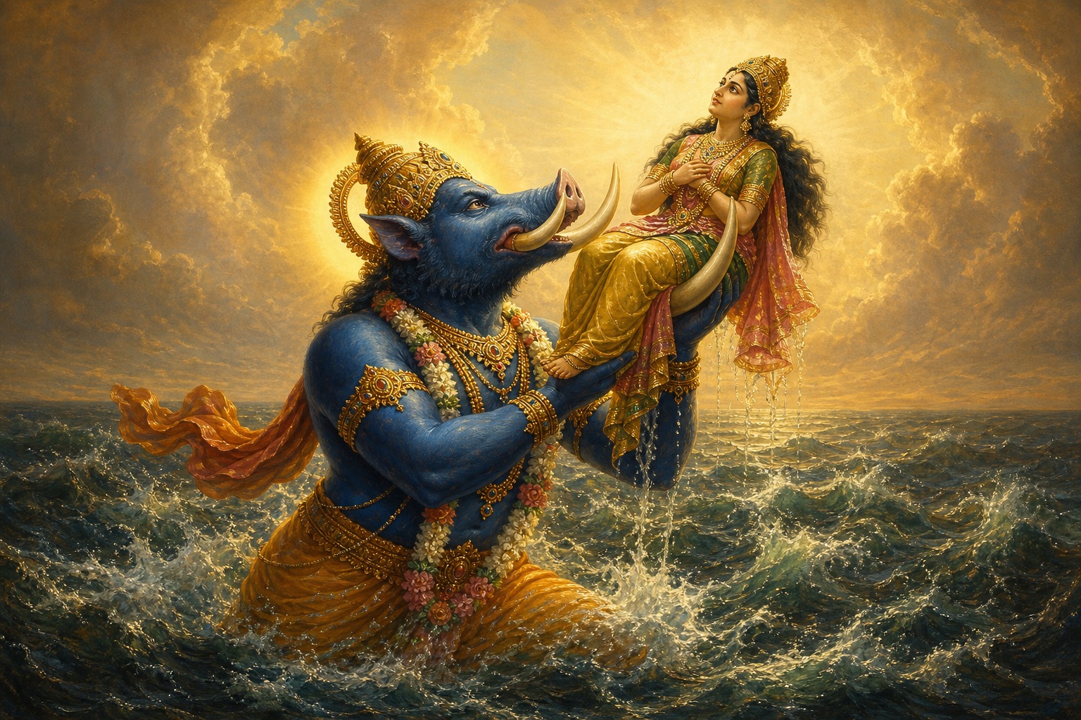 वराह अवतार · विष्णु पुराण